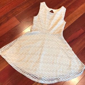 Ivory short dress